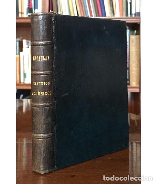 Libros antiguos: ESTUDIOS HIST&Oacute;RICOS