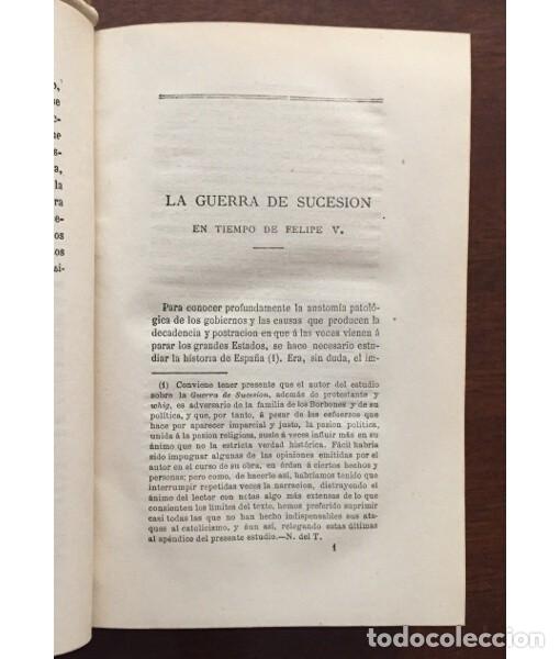 Libros antiguos: ESTUDIOS HIST&Oacute;RICOS - Foto 3