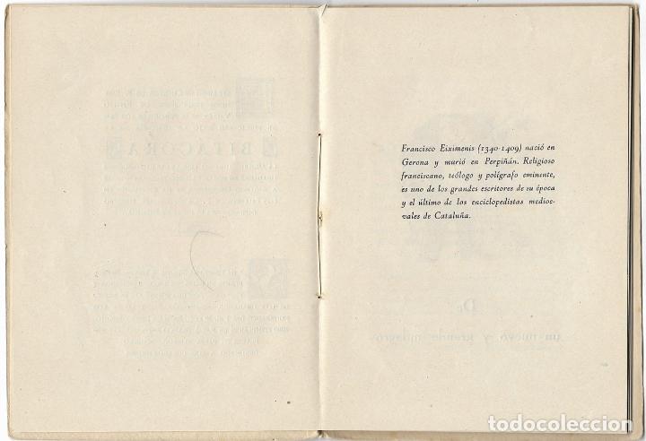 Libros antiguos: CUENTOS &ndash; FRANCESC EIXIMENIS &ndash; EDICI&Oacute;N EN CASTELLANO &ndash; 193? - Foto 4