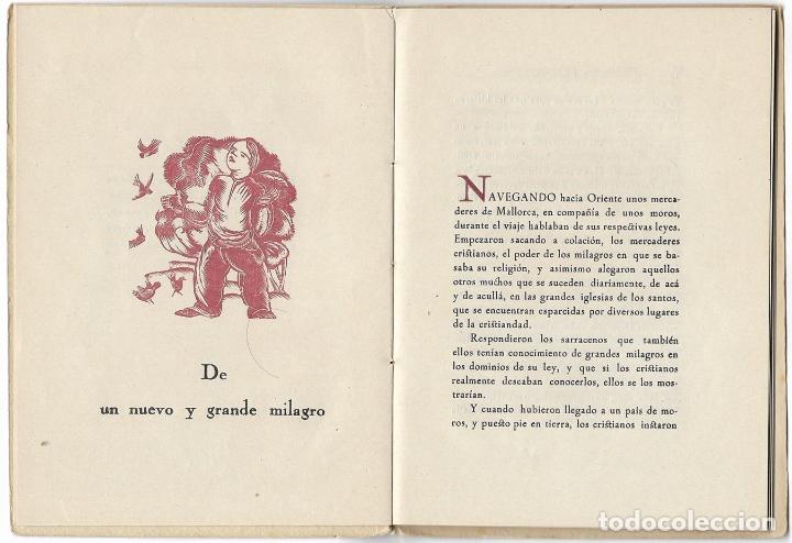 Libros antiguos: CUENTOS &ndash; FRANCESC EIXIMENIS &ndash; EDICI&Oacute;N EN CASTELLANO &ndash; 193? - Foto 5