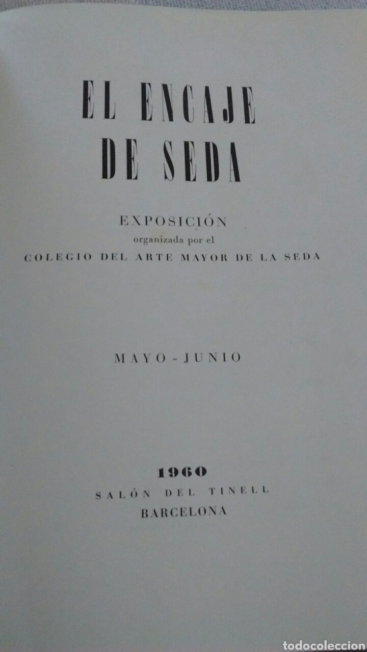 Libros antiguos: EL ENCAJE DE SEDA - Foto 1