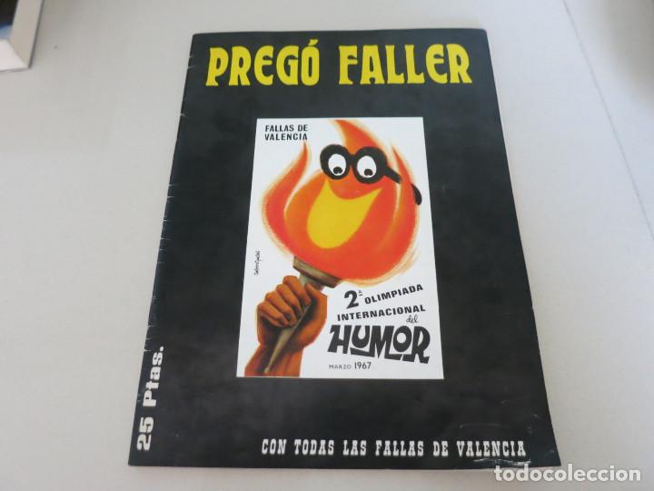 Antiquarische B&uuml;cher: PREGO FALLER FALLAS DE VALENCIA PREGON FALLERO 1967