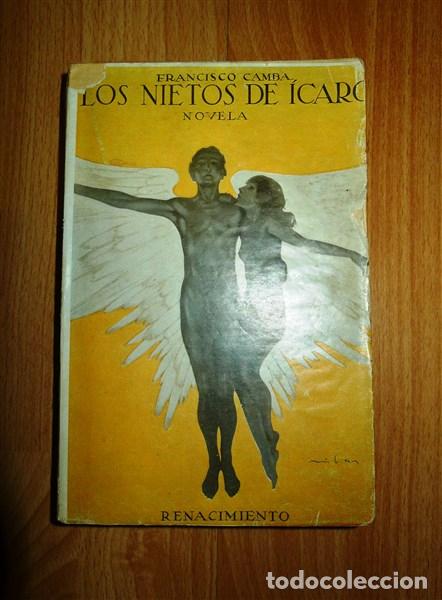Libros antiguos: CAMBA, Francisco. Los nietos de &Iacute;caro : Novela - Foto 1