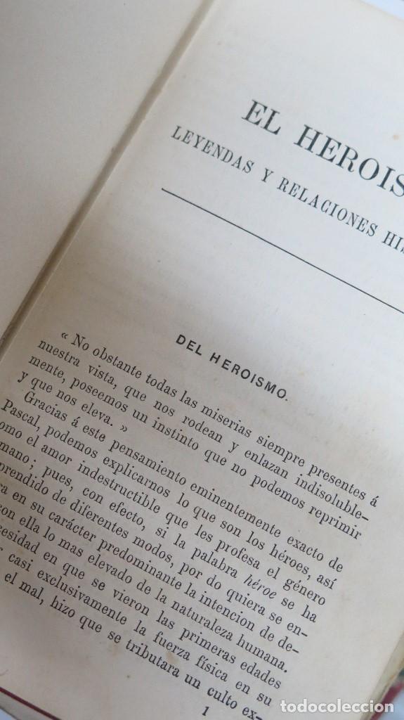 Libros antiguos: EL HEROISMO. RENAUD. ED. HACHETTE - Foto 5