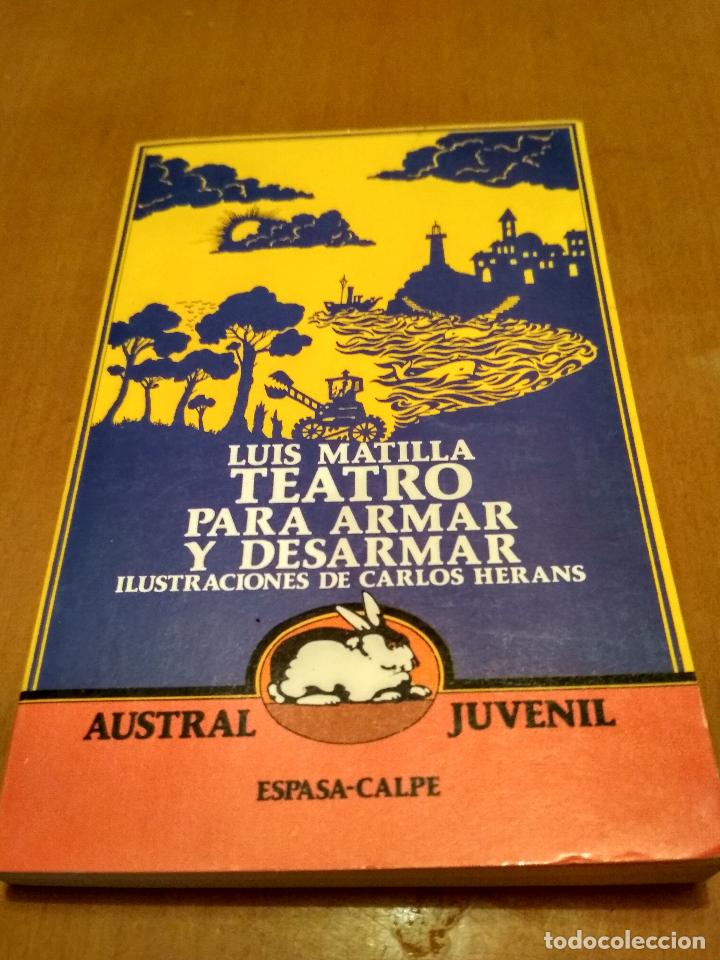 Libros antiguos: Teatro para armar y desarmar - Foto 1