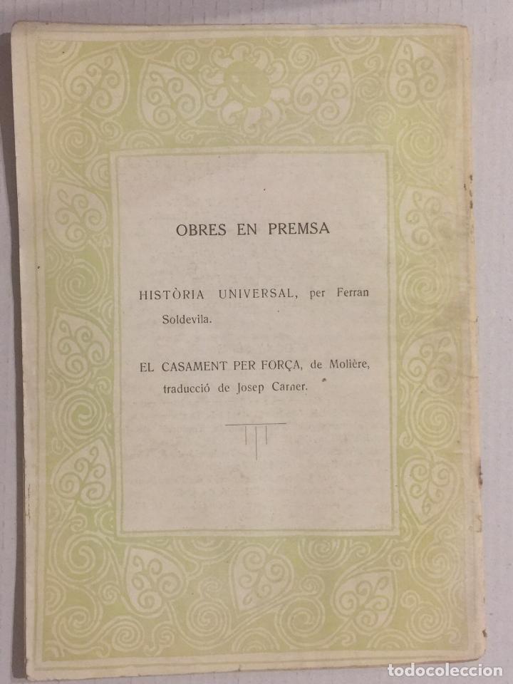 Libros antiguos: DE LA VITA DE BENVENUTO CELLINI (MINERVA, 1920) - EN CATAL&Aacute;N - Foto 2