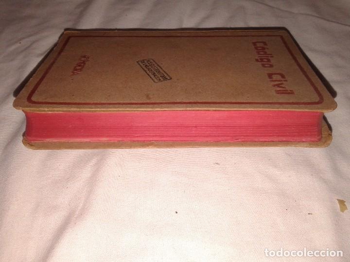 Libros antiguos: CODIGO CIVIL,1936, 5&ordf; EDICION, GONGORA, T7 - Foto 4