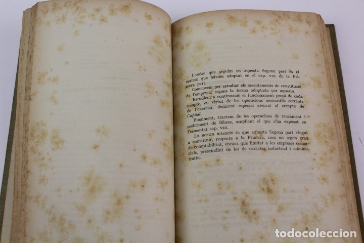 Libros antiguos: L- 5093. CURS DE COMPTABILITAT PER FERRAN BOTER.  1923. - Foto 4