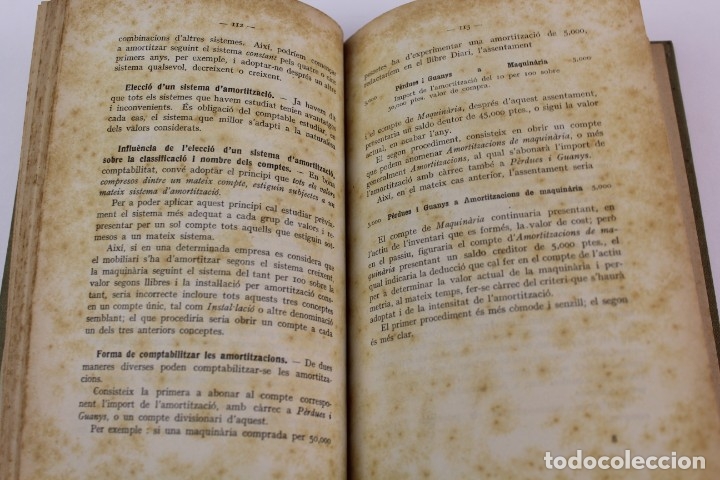 Libros antiguos: L- 5093. CURS DE COMPTABILITAT PER FERRAN BOTER.  1923. - Foto 5