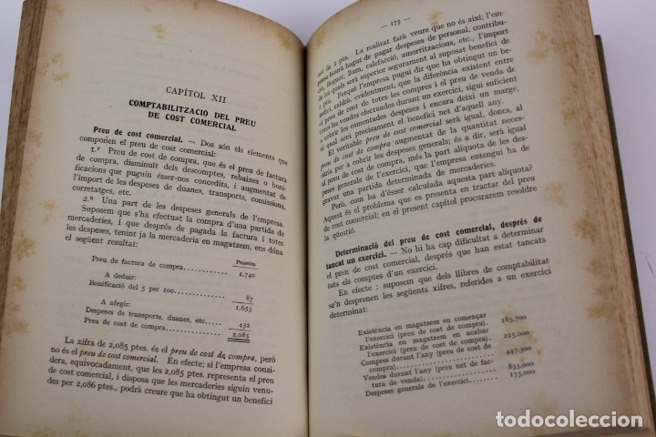 Libros antiguos: L- 5093. CURS DE COMPTABILITAT PER FERRAN BOTER.  1923. - Foto 6