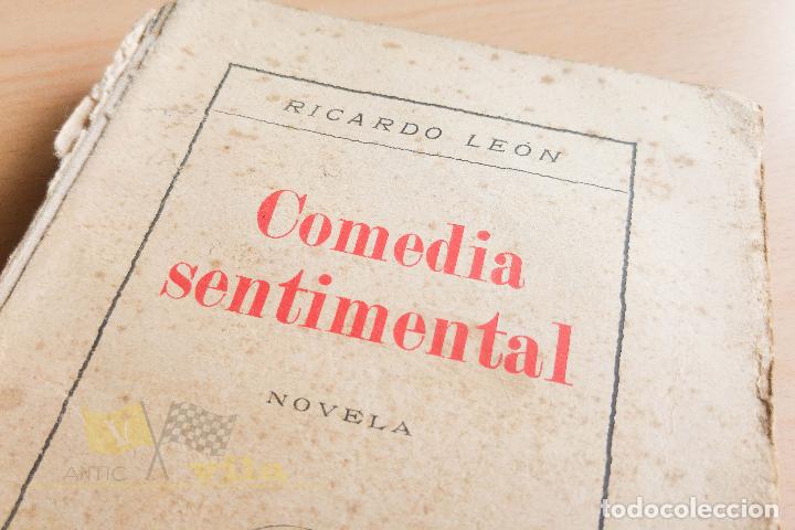 Libros antiguos: Comedia sentimental - Ricardo Le&oacute;n - 1932 - Foto 1