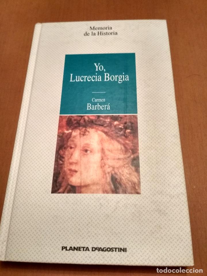 Libros antiguos: Yo, lucrecia de Borgia - Foto 1