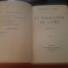 Libros antiguos: LA REVOLUCIÓN DE LAIÑO 1919