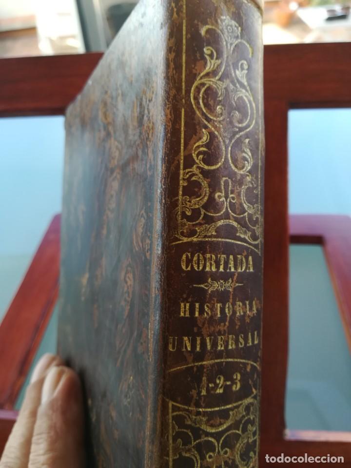 Libros antiguos: COMPENDIO DE HISTORIA UNIVERSAL-JUAN CORTADA-3 TOMOS EN 1-1859 - Foto 1 - 134737602