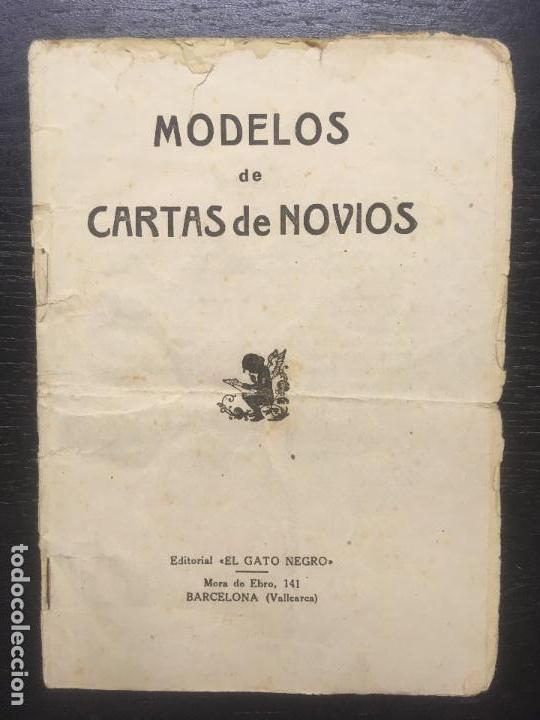 Libros antiguos: MODELOS DE CARTAS DE NOVIOS - Foto 1