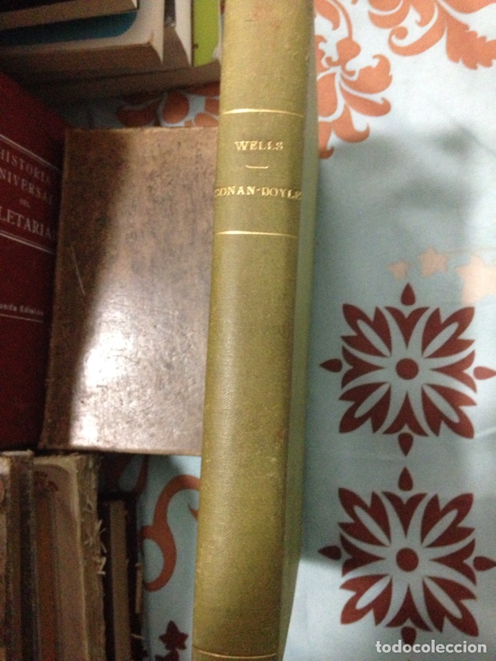 Libros antiguos: Welles/Conan Doyle (en franc&eacute;s) - Foto 1
