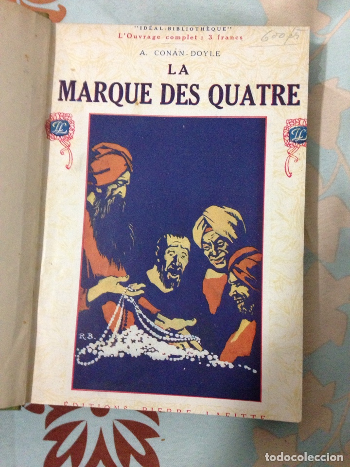 Libros antiguos: Welles/Conan Doyle (en franc&eacute;s) - Foto 2