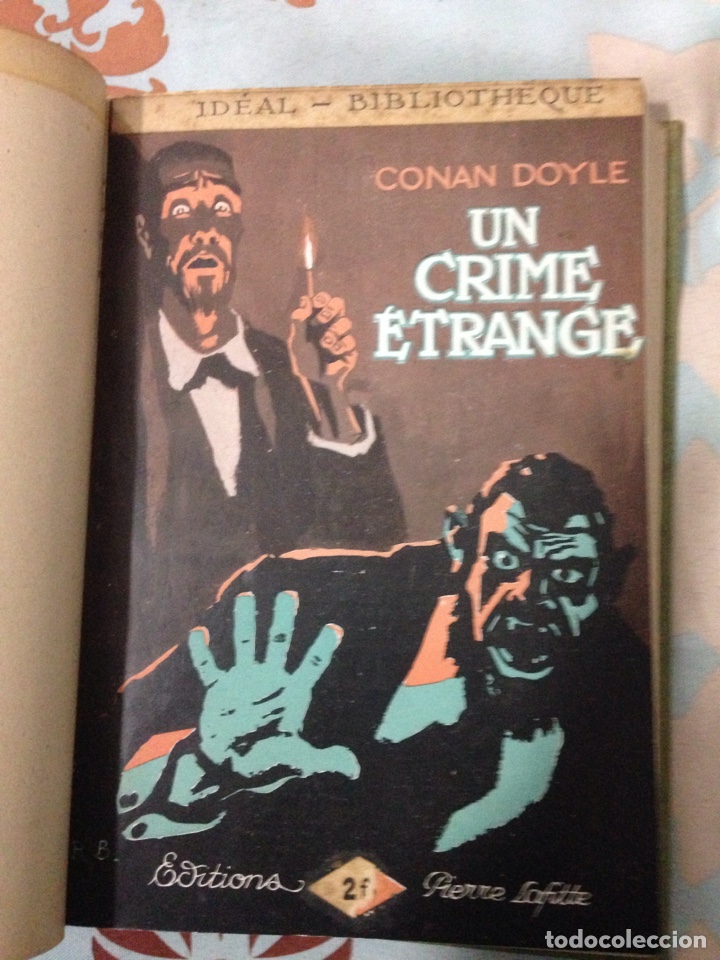 Libros antiguos: Welles/Conan Doyle (en franc&eacute;s) - Foto 3