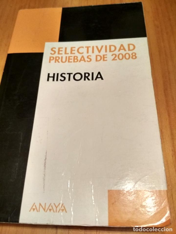 Libros antiguos: Selectividad pruebas de 2008 historia - Foto 1