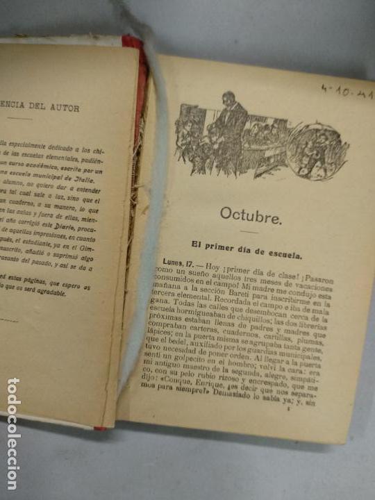 Libros antiguos: Amicis - Corazon - Foto 2
