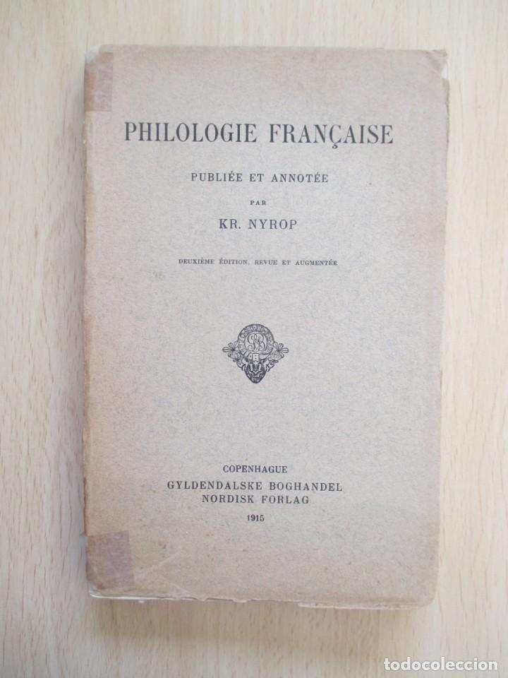 Antiquarische B&uuml;cher: Philologie fran&ccedil;aise - Publi&eacute;e et annot&eacute;e par Kr. Nyrop