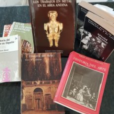 Libros antiguos: LOTE DE 9 LIBROS SOBRE ESTUDIOS DE HISTORIA DEL ARTE: HAUSSER. GOMBRICH.... Lote 135506866
