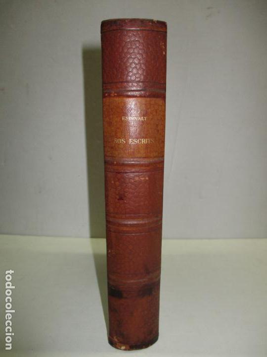 Libros antiguos: ESCRITS. - ESPINALT Y PADR&Oacute;, Llu&iacute;s. 1895. - Foto 2