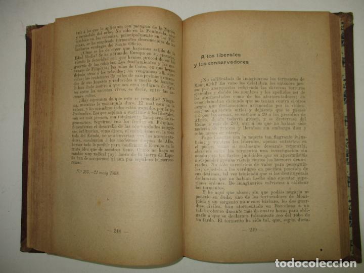 Libros antiguos: ARTICLES. - PI I MARGALL, F. 1908. - Foto 5
