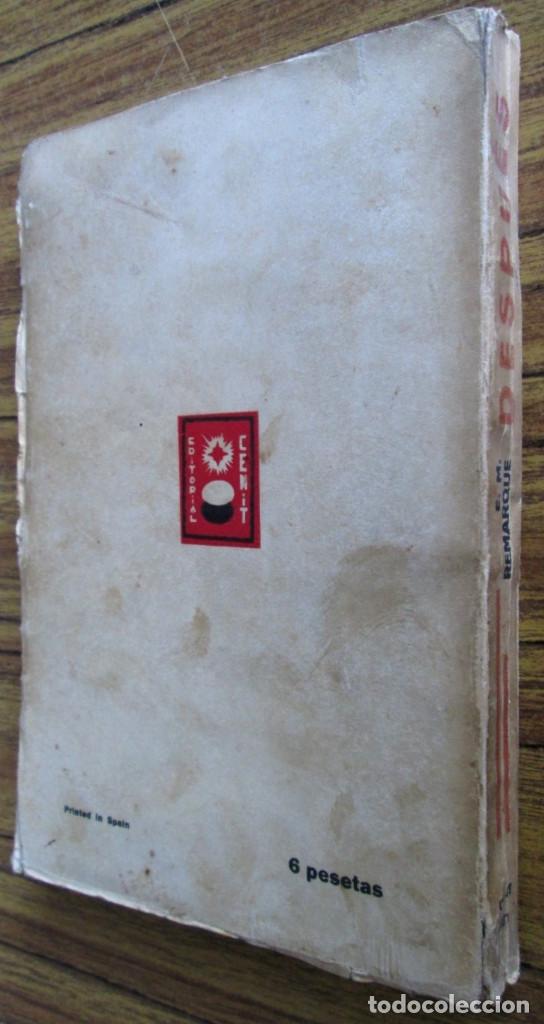 Libros antiguos: DESPU&Eacute;S -- E.M. Remarques -- Ed. cenit -- Primera edici&oacute;n 1931 - Foto 2