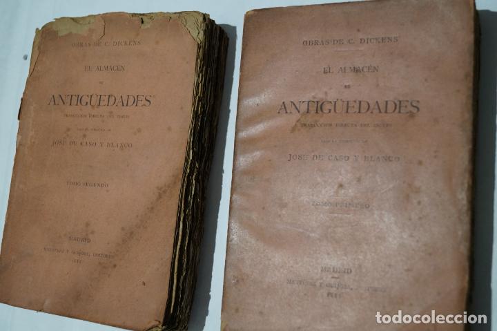 Libros antiguos: EL ALMACEN DE ANTIGUEDADES. C. DICKENS. 1886 - Foto 1