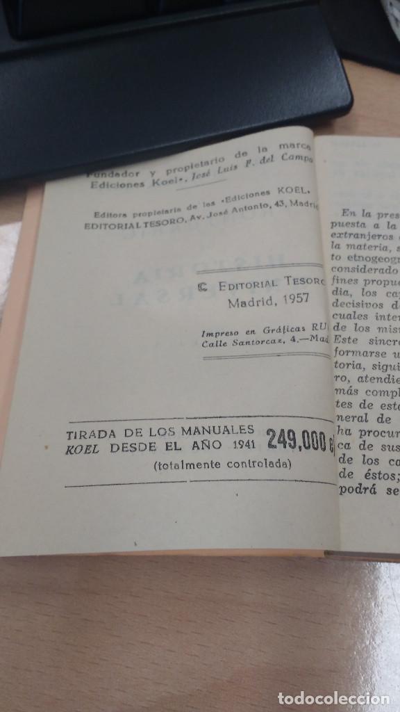 Libros antiguos: mini libro Koel historia universal. 1957. - Foto 3