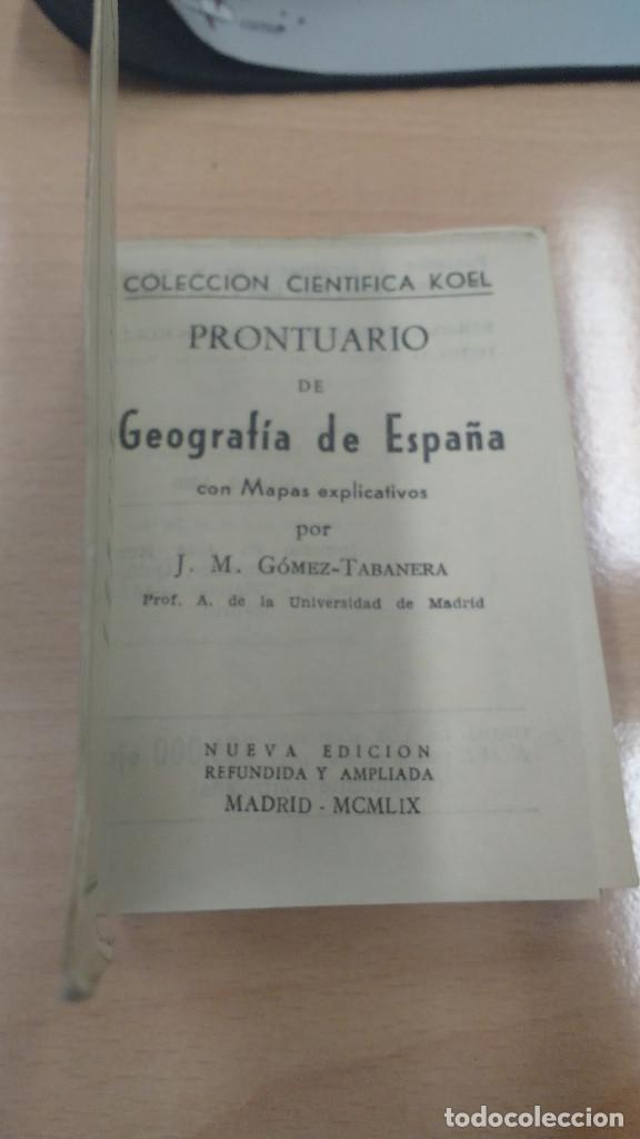 Libros antiguos: MINI LIBRO KOEL GEOGRAFIA DE ESPA&Ntilde;A. A&Ntilde;O 1959 - Foto 2