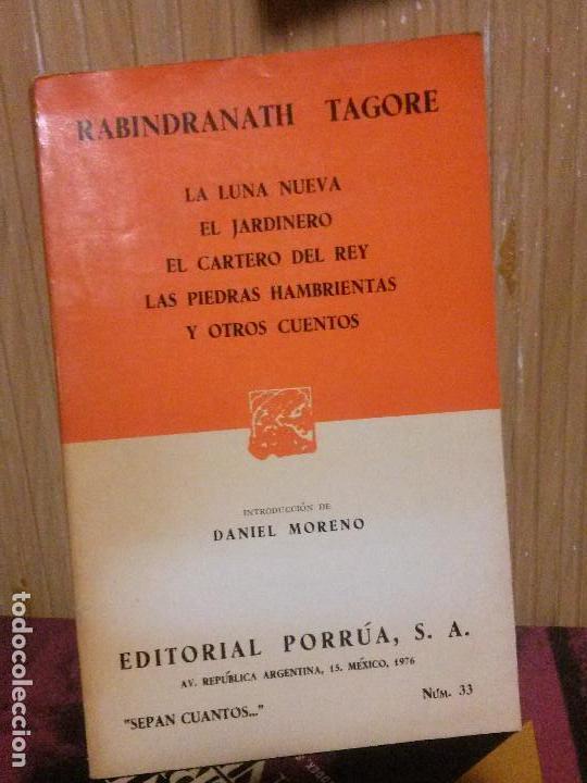 Libros antiguos: Rabindranath Tagore, Ed. Porr&uacute;a S.A. - Foto 1