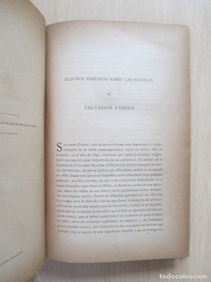 Libros antiguos: Novelas, de Salvador Farina - Foto 5