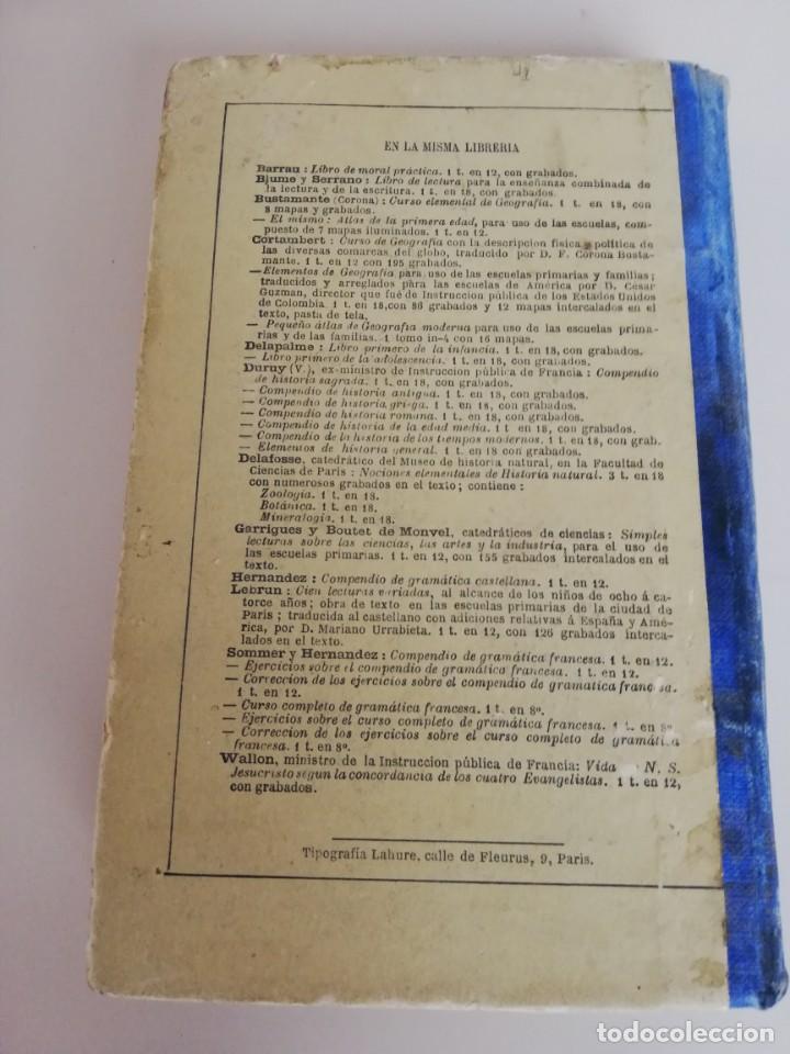 Libros antiguos: LIBRO DE MORAL PRACTICA A&Ntilde;O 1876 -PRECEPTOS Y BUENOS EJEMPLOS -PARIS - Foto 4
