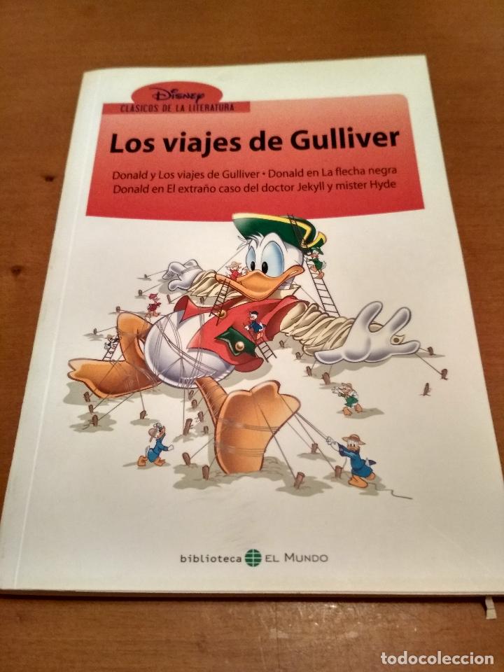 Libros antiguos: Los viajes de Gulliver - Foto 1