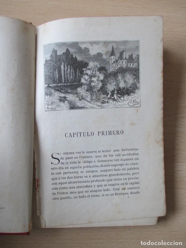 Libros antiguos: Elena de La Seigliere, de Julio Sandeau - Foto 5
