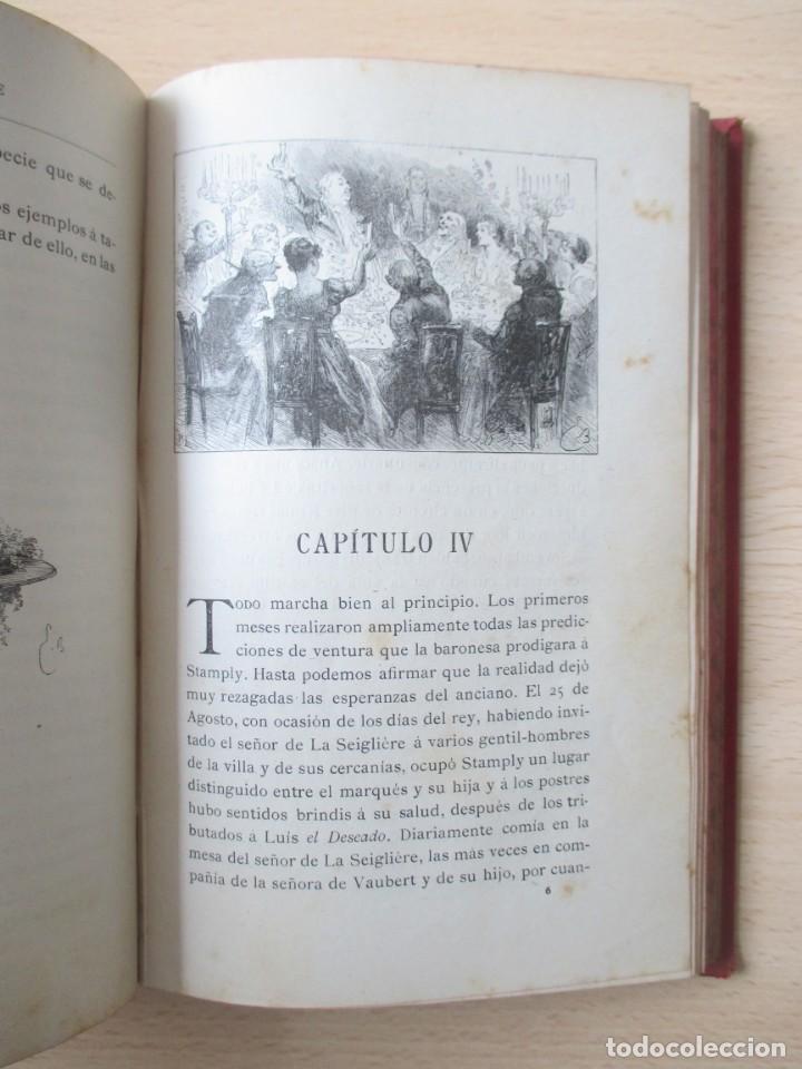 Libros antiguos: Elena de La Seigliere, de Julio Sandeau - Foto 10