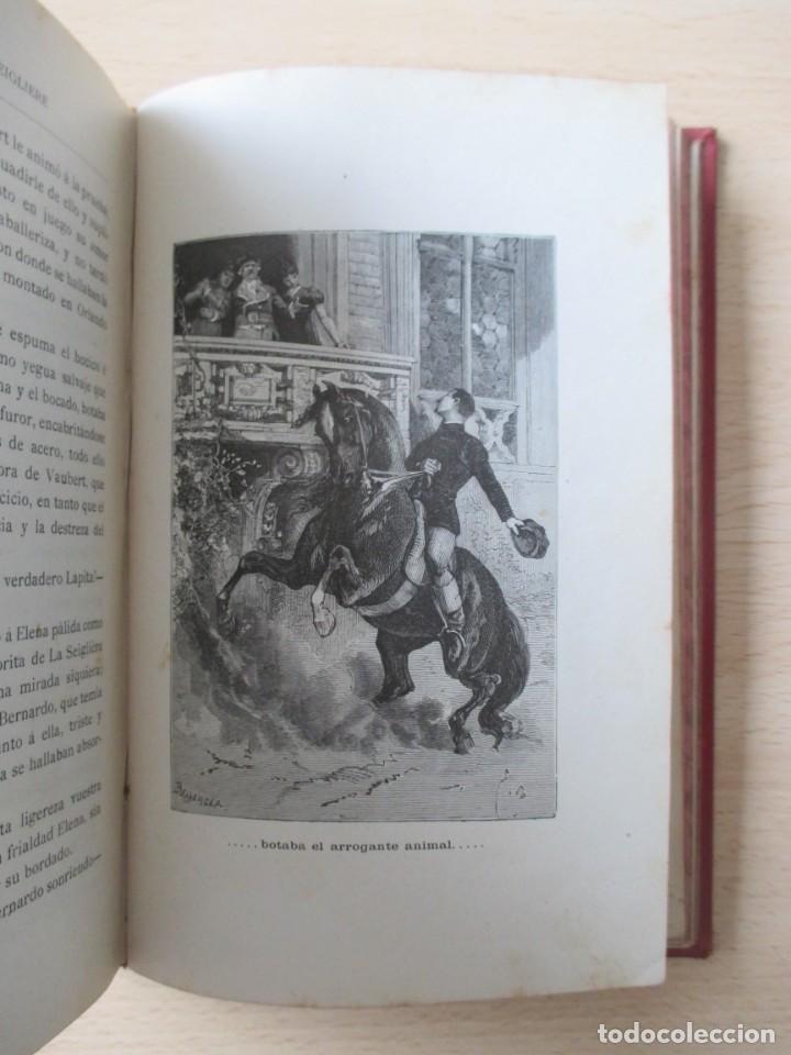 Libros antiguos: Elena de La Seigliere, de Julio Sandeau - Foto 13