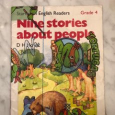 Libros antiguos: EN INGLES(9€/UND)-START WITH ENGLISH READERS(9€/UND)-TORTUGAS-NINE STORIES ABOUT PEOPLE-GRADE4(9€)