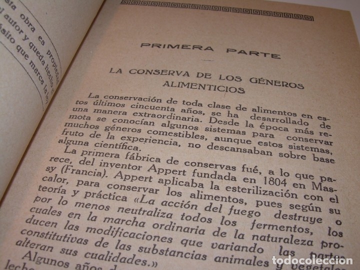 Libros antiguos: LIBRO DE NUEVAS CONSERVAS Y DULCES...A&Ntilde;O 1925 - Foto 4