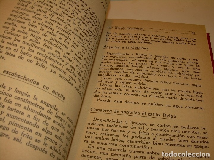 Libros antiguos: LIBRO DE NUEVAS CONSERVAS Y DULCES...A&Ntilde;O 1925 - Foto 8
