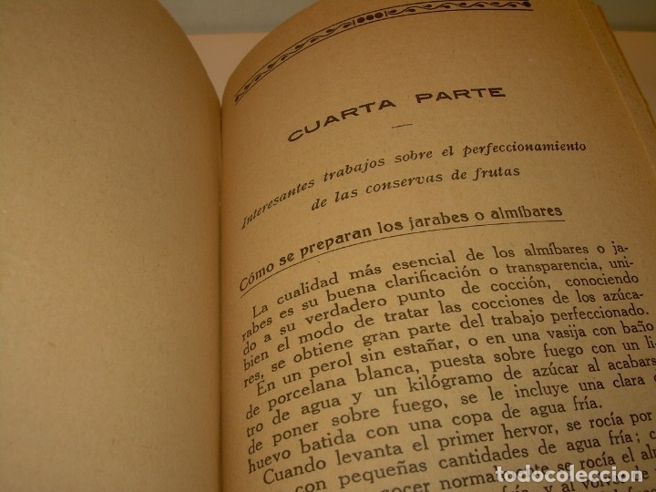 Libros antiguos: LIBRO DE NUEVAS CONSERVAS Y DULCES...A&Ntilde;O 1925 - Foto 10