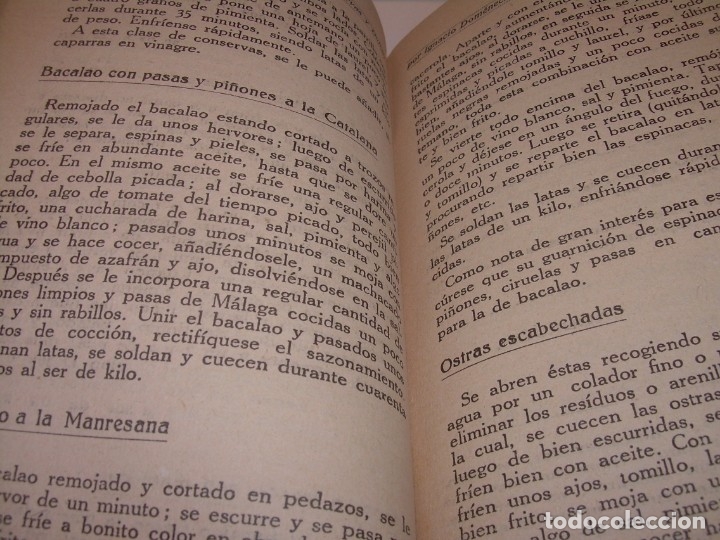 Libros antiguos: LIBRO DE NUEVAS CONSERVAS Y DULCES...AÑO 1925 - Foto 11 - 137446206
