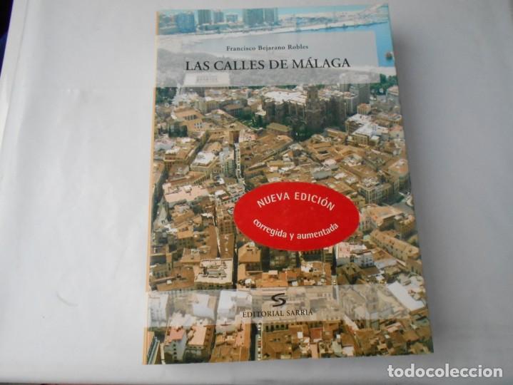 Libros antiguos: libro de las calles de malaga  edicion de a&ntilde;o 2000 - Foto 1