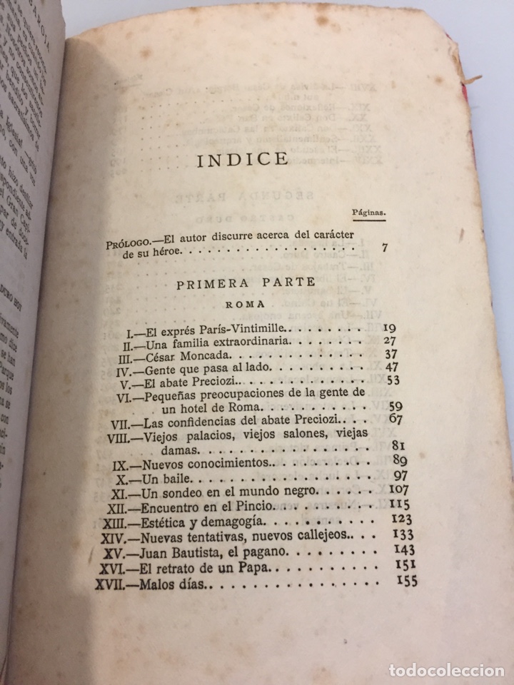 Libros antiguos: Libro C&eacute;sar o nada. P&iacute;o Baroja. 1920 - Foto 6
