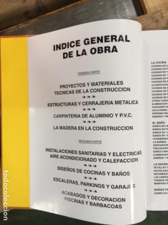 Libros antiguos: Enciclopedia de la construcci&oacute;n, 8 tomos - Foto 5