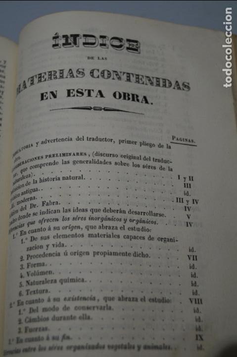 Libros antiguos: ELEMENTOS DE HISTORIA NATURAL. A SALACROUX. 1843 - Foto 9