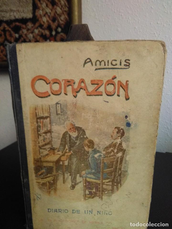 Libros antiguos: Amicis, Coraz&oacute;n / Sucesores de Hernando - Foto 1