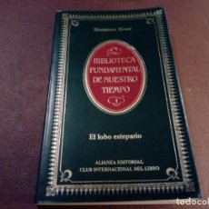 Libros antiguos: EL LOBO ESTEPARIO HERMANN HESSE ALIANZA EDITORIAL. Lote 326412913